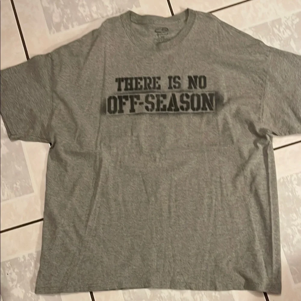 Champion Heather Gray Crewneck Tee - Picture 1 of 4